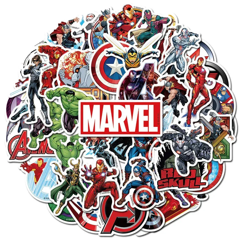Marvel Sticker Pack (50 Pcs)