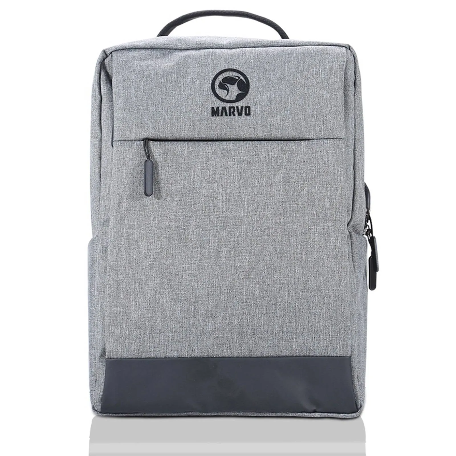 Marvo Laptop 15.6 inch Backpack with USB Charging Port, Waterproof Durable Fabric