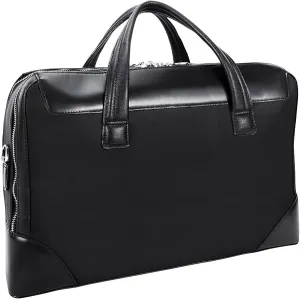 McKlein 17" Nylon Dual Compartment Laptop Briefcase- HARPSWELL