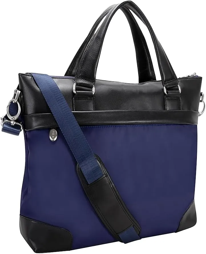 McKlein 17" Nylon Slim Laptop Briefcase- EASTWARD
