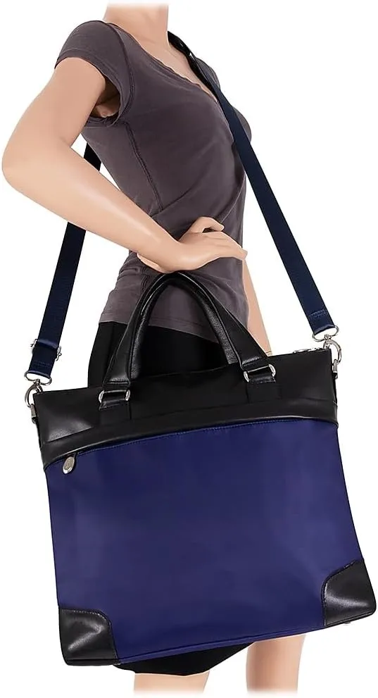 McKlein 17" Nylon Slim Laptop Briefcase- EASTWARD