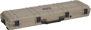 MEIJIA Portable Rolling Waterproof All Weather Hard Rifle Case,Gun case with Wheels,Customizable Fit Foam Included,Fit for Rifle,Guns,Shotguns, Airsoft Gun