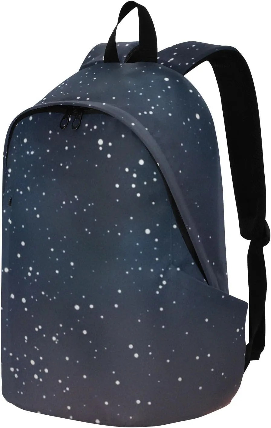 Men Women Large Capacity Backpack Lightweight Bag Outdoor Daypack Travel Laptop Computer Shoulder Bag,black sky