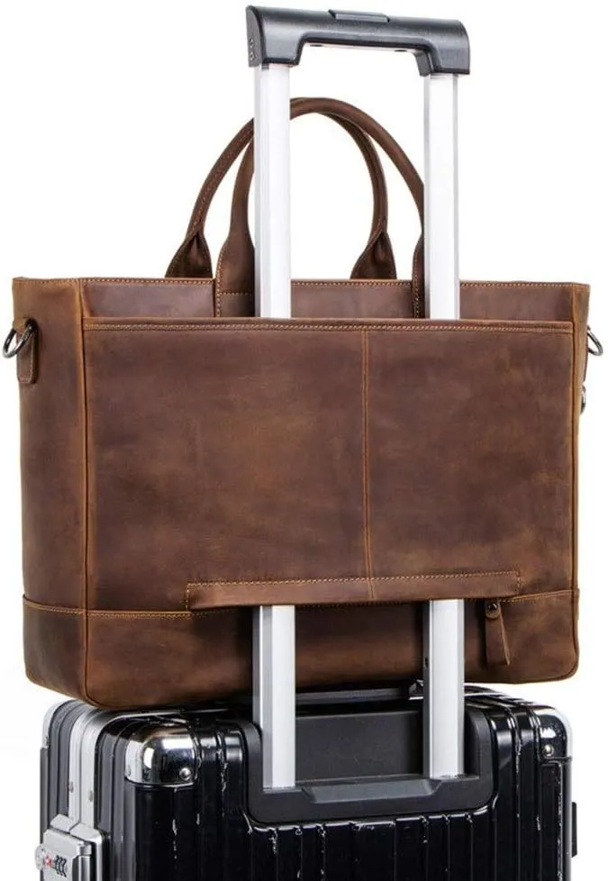 Men's Briefcase Business Large Briefcase Shoulder Handbags Briefcase for Men for Work Office Travel