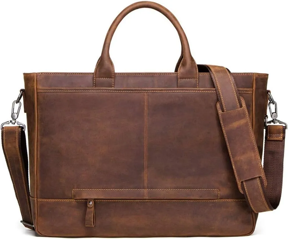 Men's Briefcase Business Large Briefcase Shoulder Handbags Briefcase for Men for Work Office Travel