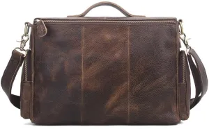 Men's Briefcase Handbags Expandable Briefcase Mens Business Briefcase Shoulder Bag for Work Office Travel