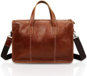 Men's Briefcase Mens Large Business Briefcase Shoulder Handbags Shoulder Strap for Work Office Travel
