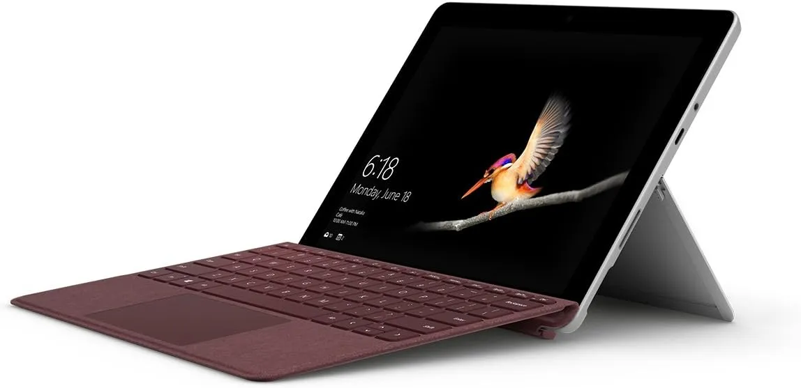 Microsoft Surface Go Alcantara Signature Type Cover (KCS-00041) Burgundy