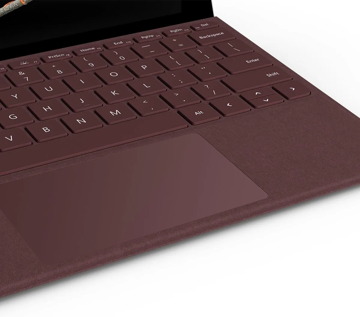 Microsoft Surface Go Alcantara Signature Type Cover (KCS-00041) Burgundy