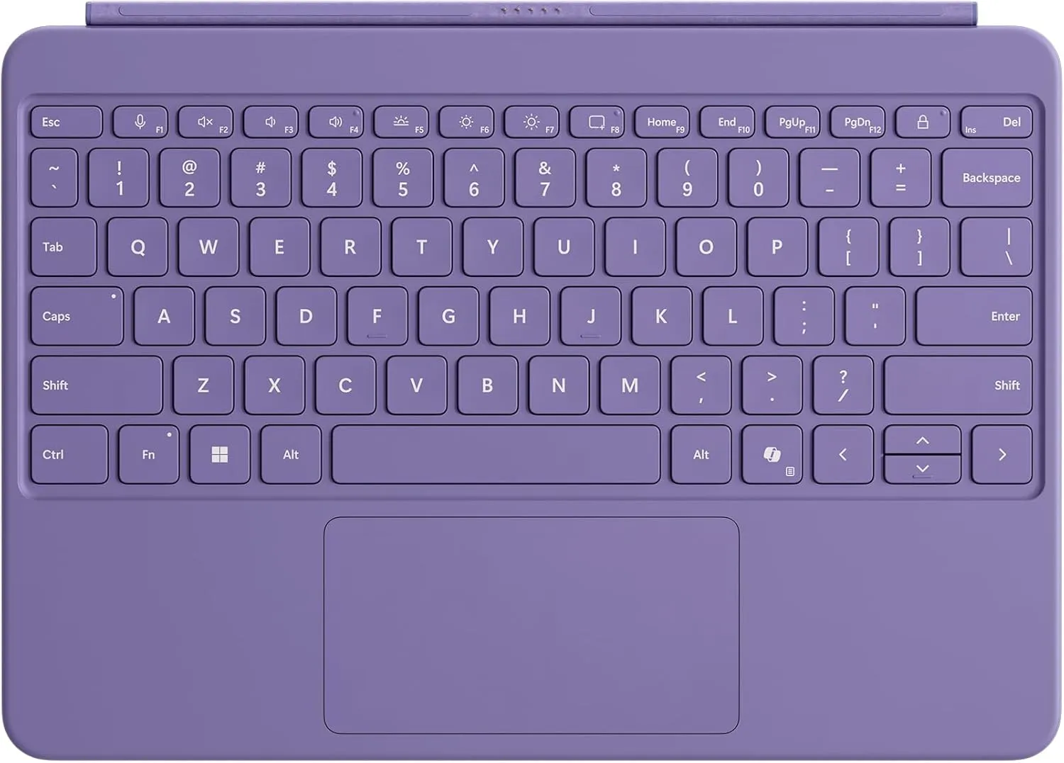 Microsoft Surface Pro Keyboard for Surface Pro 12" Device, Keyboard Only, Alcantara Material, Violet