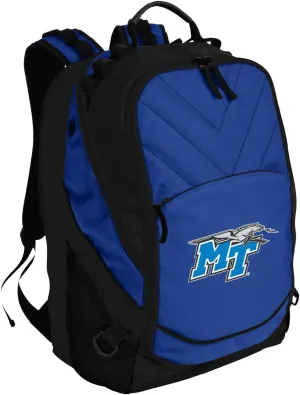 Middle Tennessee Backpack w/Laptop Section PADDED MT Computer Bag