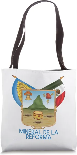 Mineral de la Reforma Hidalgo Estado Mexico Escudo Eagle Tote Bag