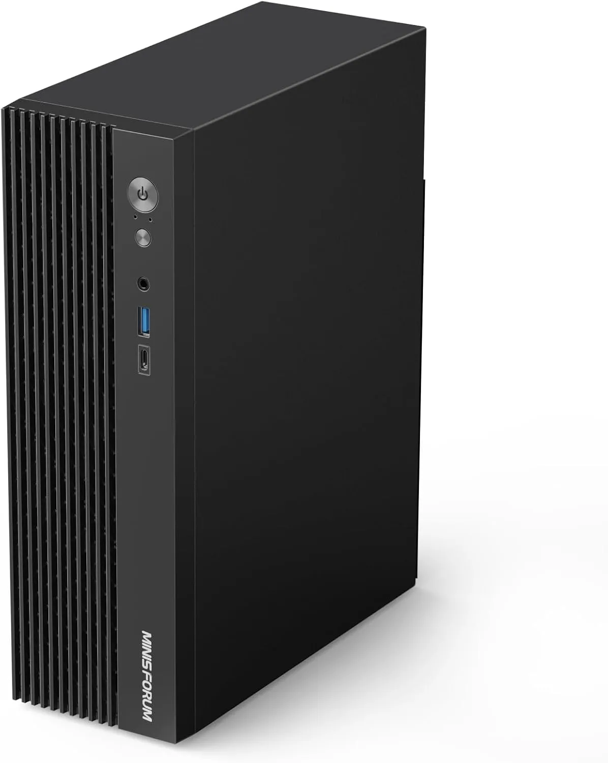 MINISFORUM 795S7 Mini Tower Gaming PC AMD Ryzen9 7945HX (16C/32T) Computer Without RAM/SSD/OS, 2x DDR5 Slots, 2x PCIe4.0 SSD, M.2 2230 Key E Slot, 2.5G Lan, HDMI DP USB-C Triple Video Outputs Computer