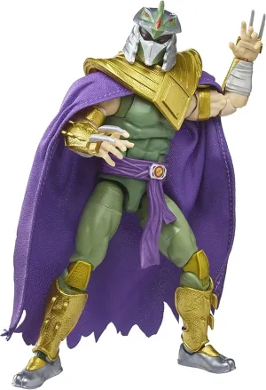 MMPR TMNT Power Rangers Lightning: Green Ranger Shredder Deluxe Action Figure