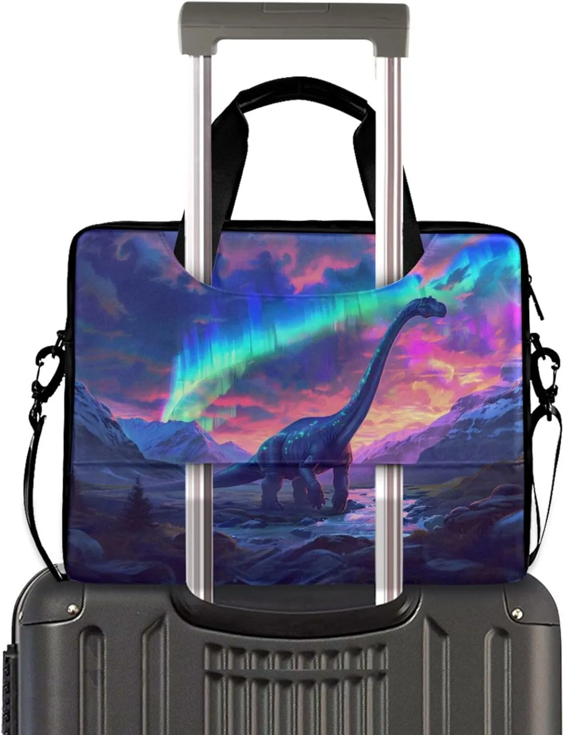 MNSRUU Laptop Bag Women Men Laptop Messenger Soccer Net