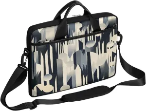 Modern Geometric 15 Inch Laptop Bag Laptop Shoulder Bag Computer Cases for Laptops or Tablets