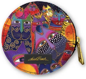 Monarque Round Zipper Case, Signature Artists (Laurel Burch Fantasticats)