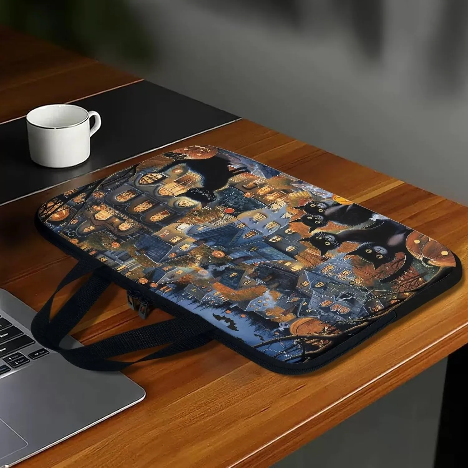 Mumeson Laptop Cover Bag,Durable Laptop Computer Carrying Bag Handbag Tablet Briefcase Handbag Slim Laptop Case Tote Bag