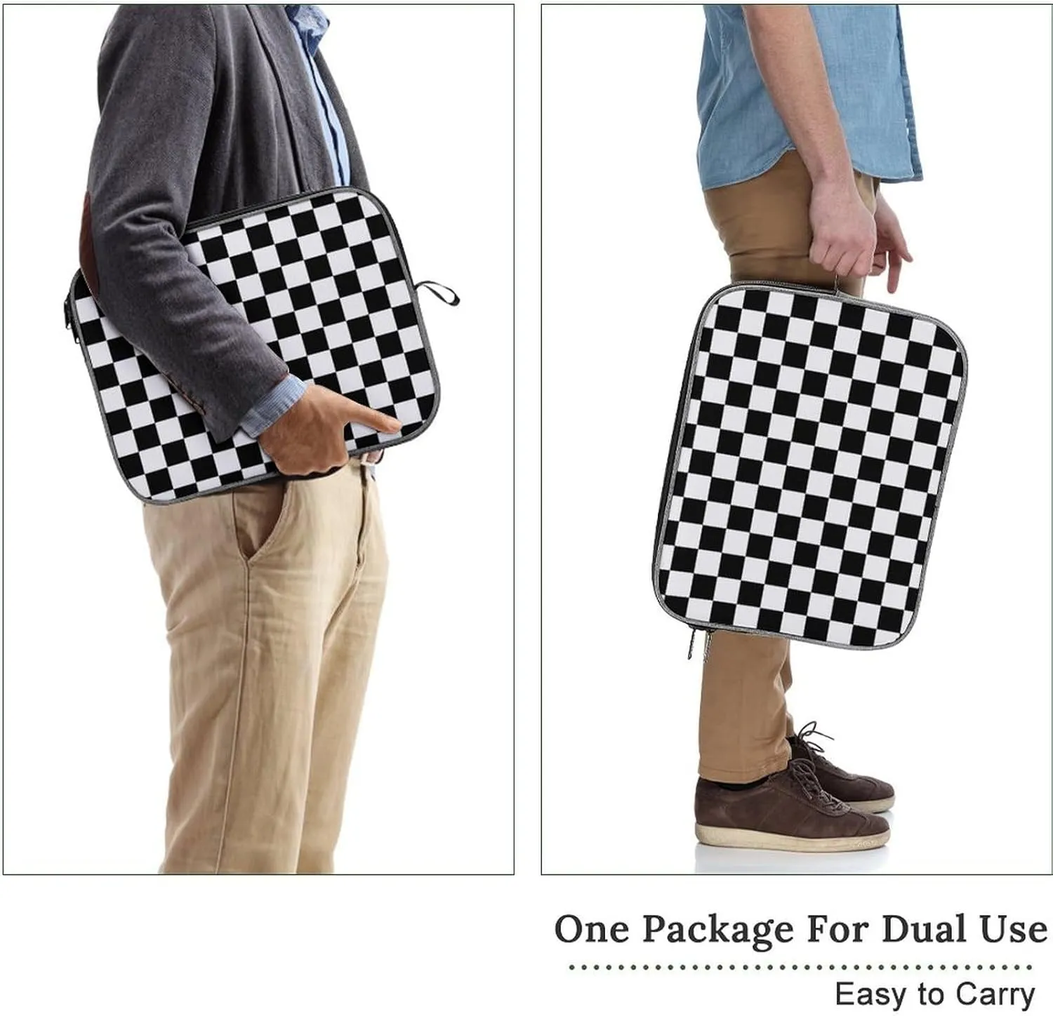 Murray Tartan Large Capacity Portable Laptop Case Unisex