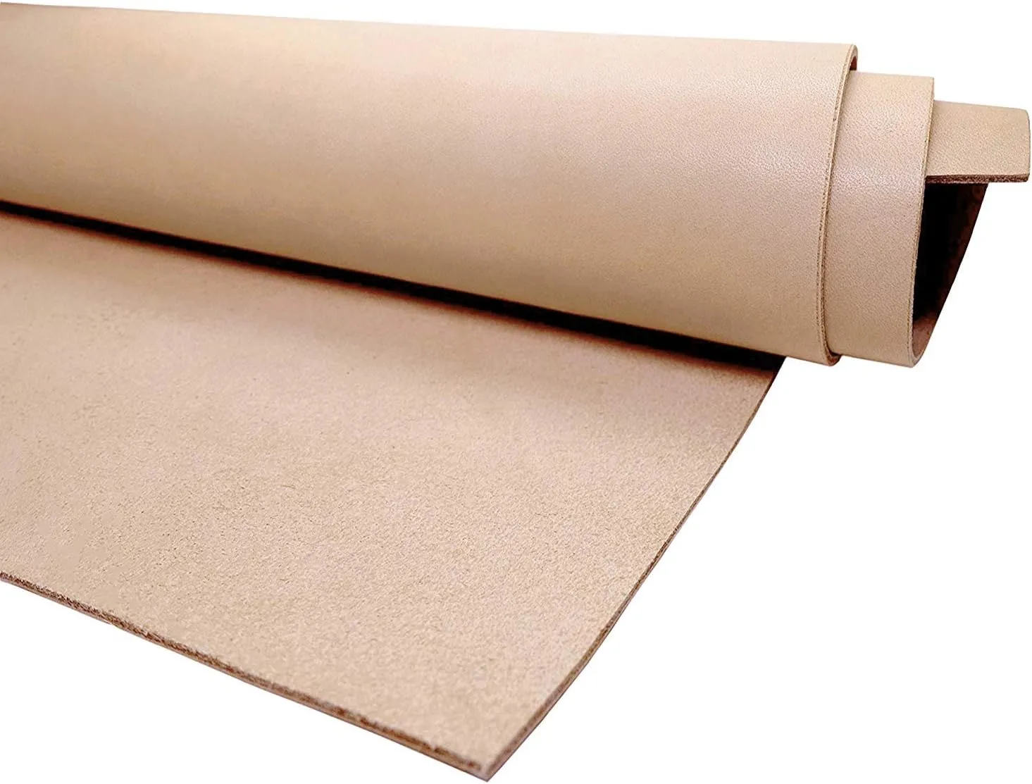 Muse Craft Flawless 12''X24'' 5-6oz Vegetable Tanned Leather Precut| Import A Grade Tooling Leather Hide Full Grain Veg Tan Leather for Tooling, Carving, Dyeing, Embossing(12''x24'' 1.9-2.3mm)
