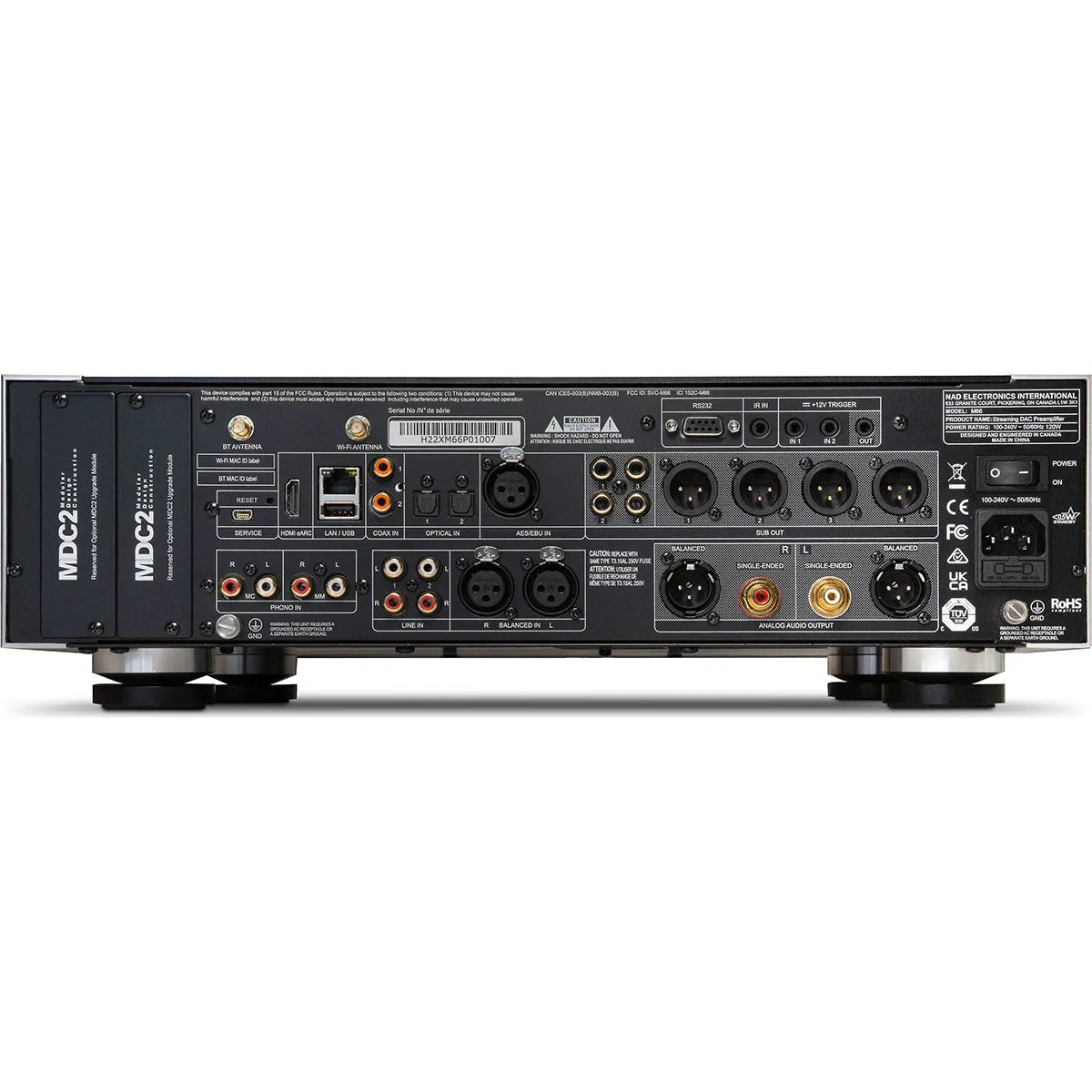 NAD OPEN BOX  Master Series M66  - A Grade