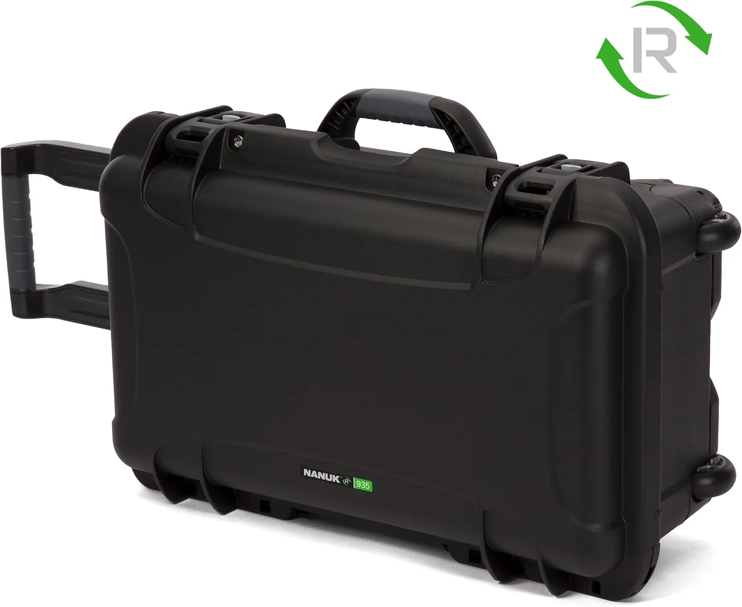 NANUK 935 Recycled Resin Empty Hard Case- Waterproof, Dustproof and Impact Resistant- Go Green and Minimize Your Carbon Footprint, Black