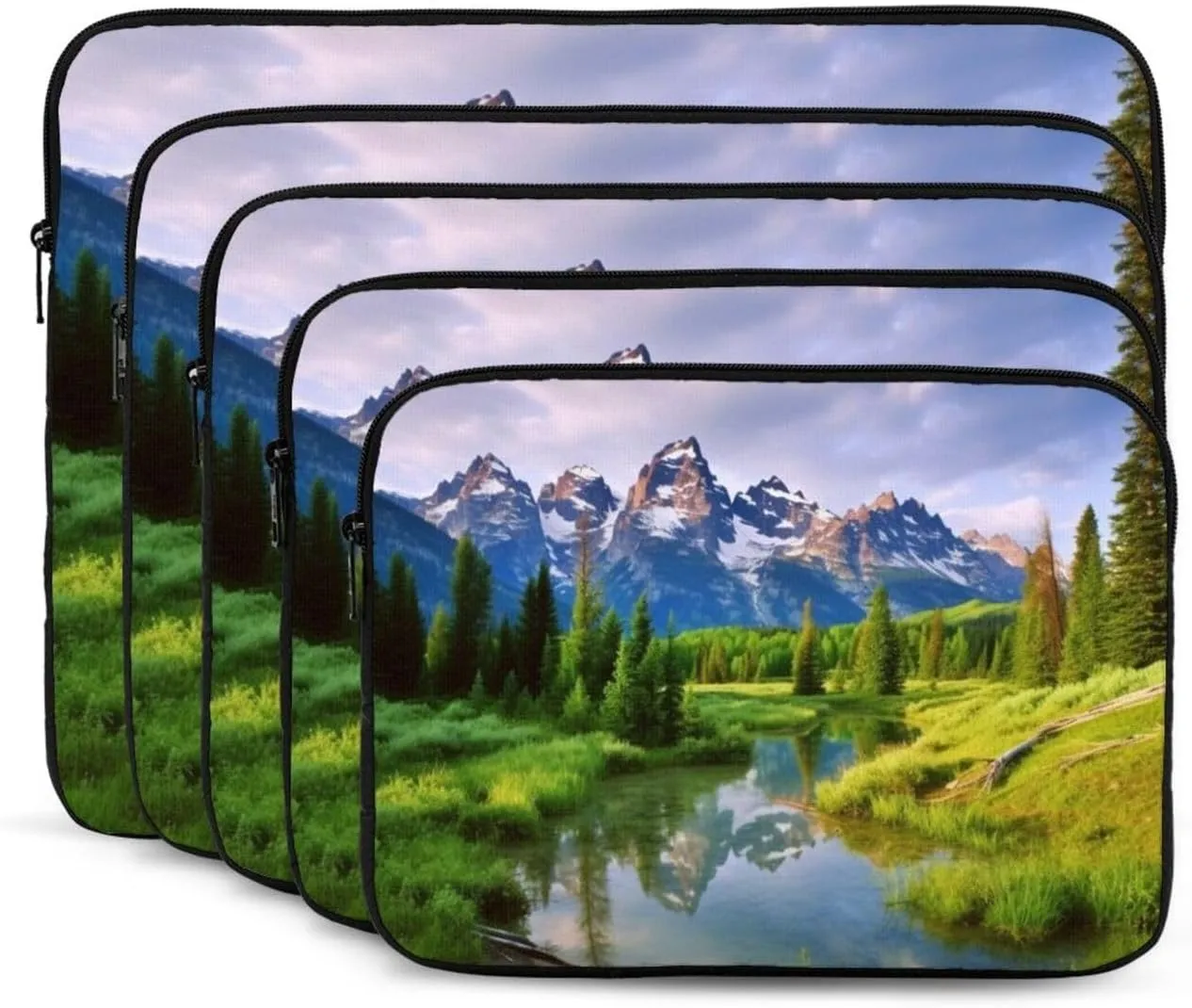National Park Laptop Sleeve 15 inch Shockproof Protective Computer Carrying Cover Water Resistant Computer Bag Laptop Case Briefcase Handbags Portable Laptop Bag Gifts for Men Women