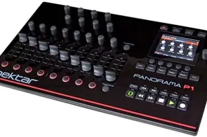Nektar Panorama P1 25-Key MIDI Controller with USB, Advanced Visual Feedback, Cubase, Reason, 17" Laptop Size, Black, Metal, 1-Year Warranty