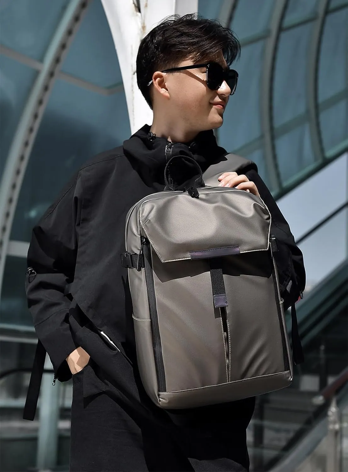New cycling backpack, business 15inch computer laptop bag, outdoor expandable helmet, basketball bag, waterproof backpack