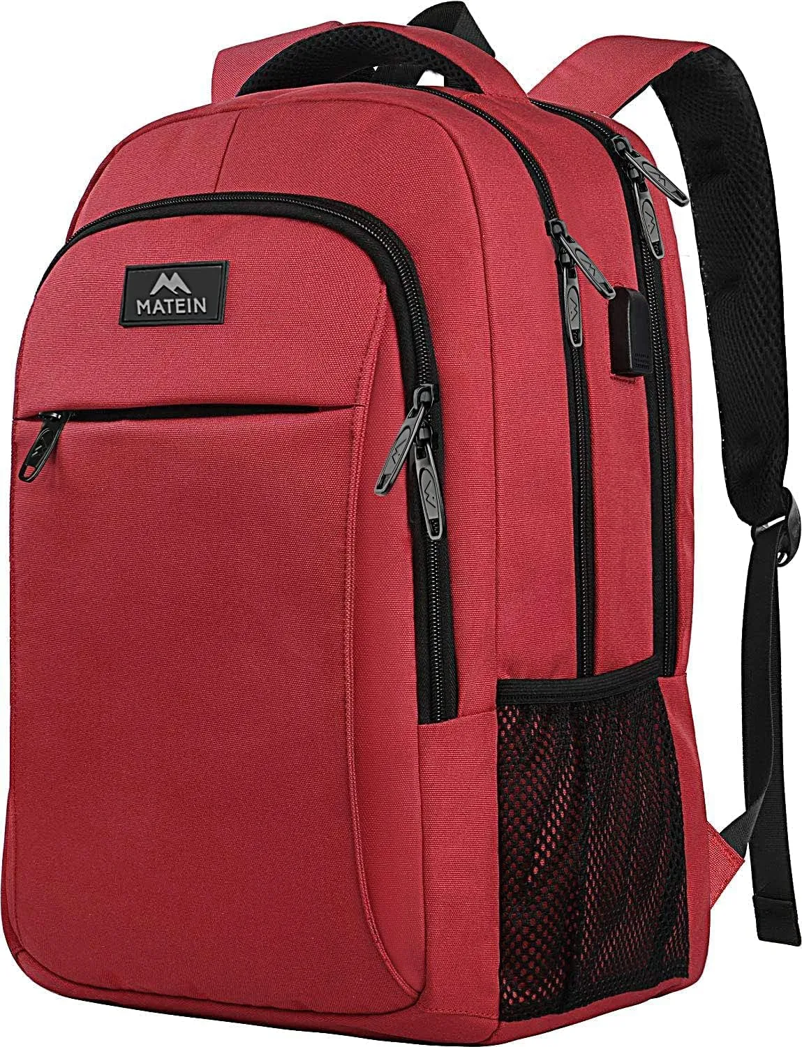 New Fusion Arrival 2024 Stylish Travel Laptop Backpack, Work Bag Lightweight Laptop Bag with USB Charging Port, anti Theft Business Backpack, Water Resistant School Rucksack Gift for Men and Women, Fits 15.6 Inch Laptop, Grey