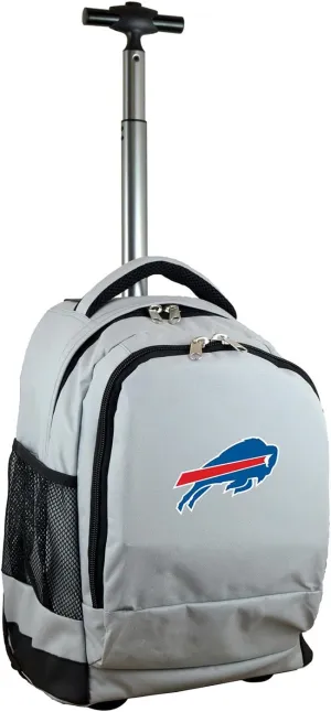 NFL Wheeled Backpack, 19-inches, Grey
