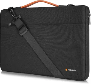 NIDOO 15.6" Laptop Sleeve case Notebook Shoulder Bag Handbag for 15.6" IdeaPad 3i / 15.6" Legion Slim 7 Gen 6/15.6" ThinkPad E585 T15 P15 P53s / 16" Legion 5 Pro Gen 6 / Dell XPS 17