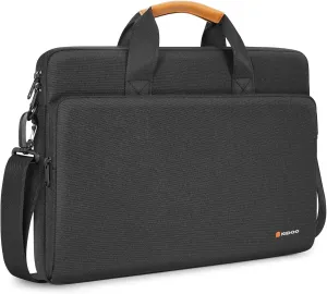 NIDOO 16 inch Laptop Shoulder Bag - 15.6 inch Computer Sleeve Carrying Case Compatible with 16" MacBook Pro M3 M2, 16" Legion 7i, 15.6" XPS 15, Acer Nitro 5, ThinkPad E15