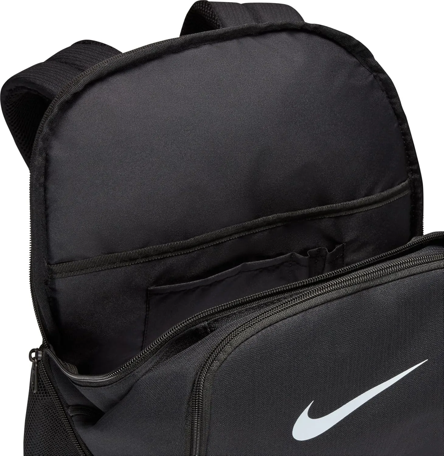 Nike Brasilia 9.5 Training Backpack, Black/Black/White, Medium