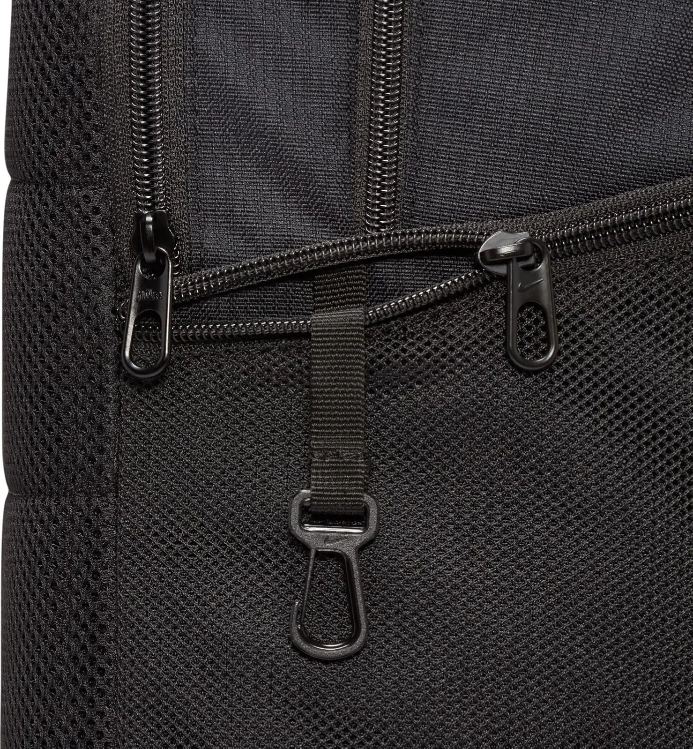 Nike Brasilia 9.5 Training Backpack, Black/Black/White, Medium