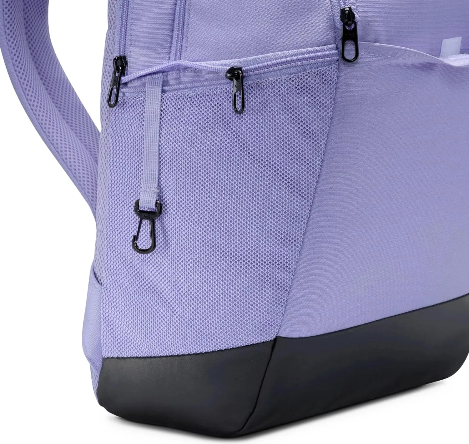 Nike Brasilia 9.5 Training Backpack, Lilac Ice/Black/White, Medium