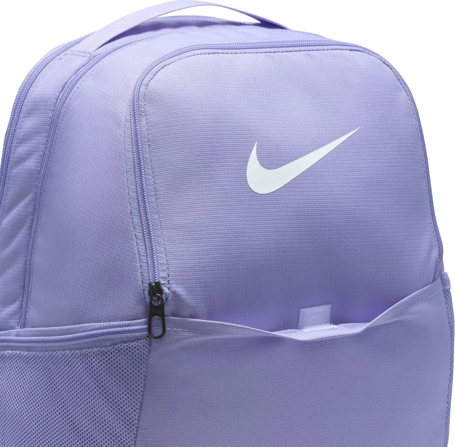 Nike Brasilia 9.5 Training Backpack, Lilac Ice/Black/White, Medium