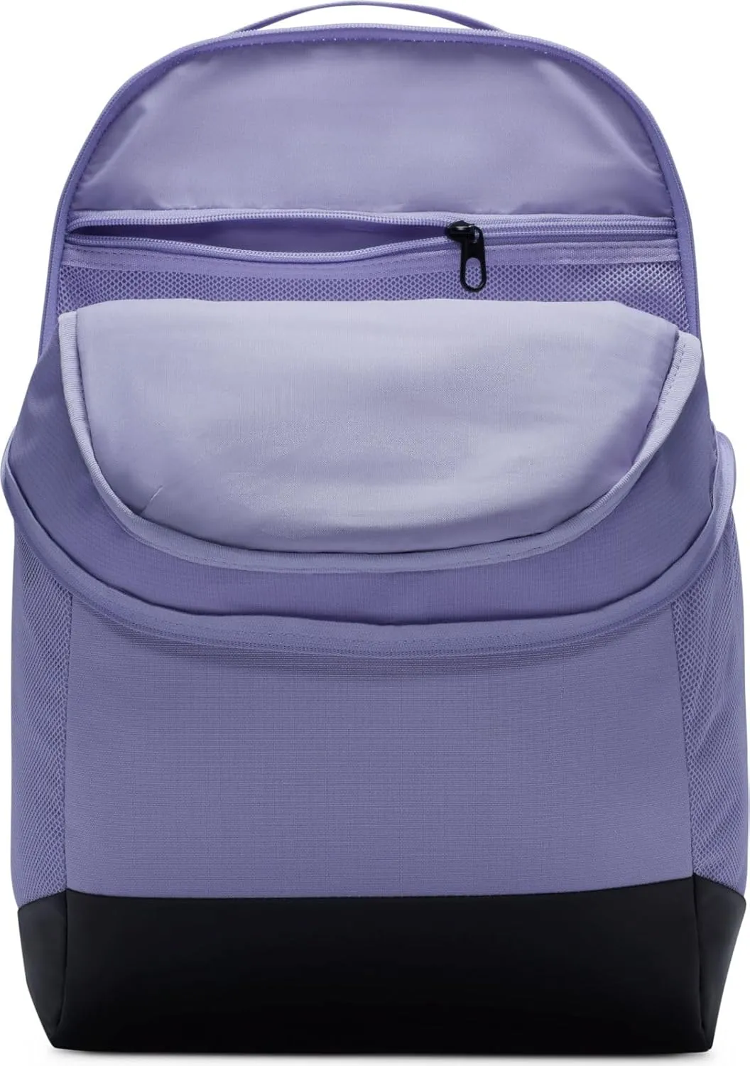 Nike Brasilia 9.5 Training Backpack, Lilac Ice/Black/White, Medium