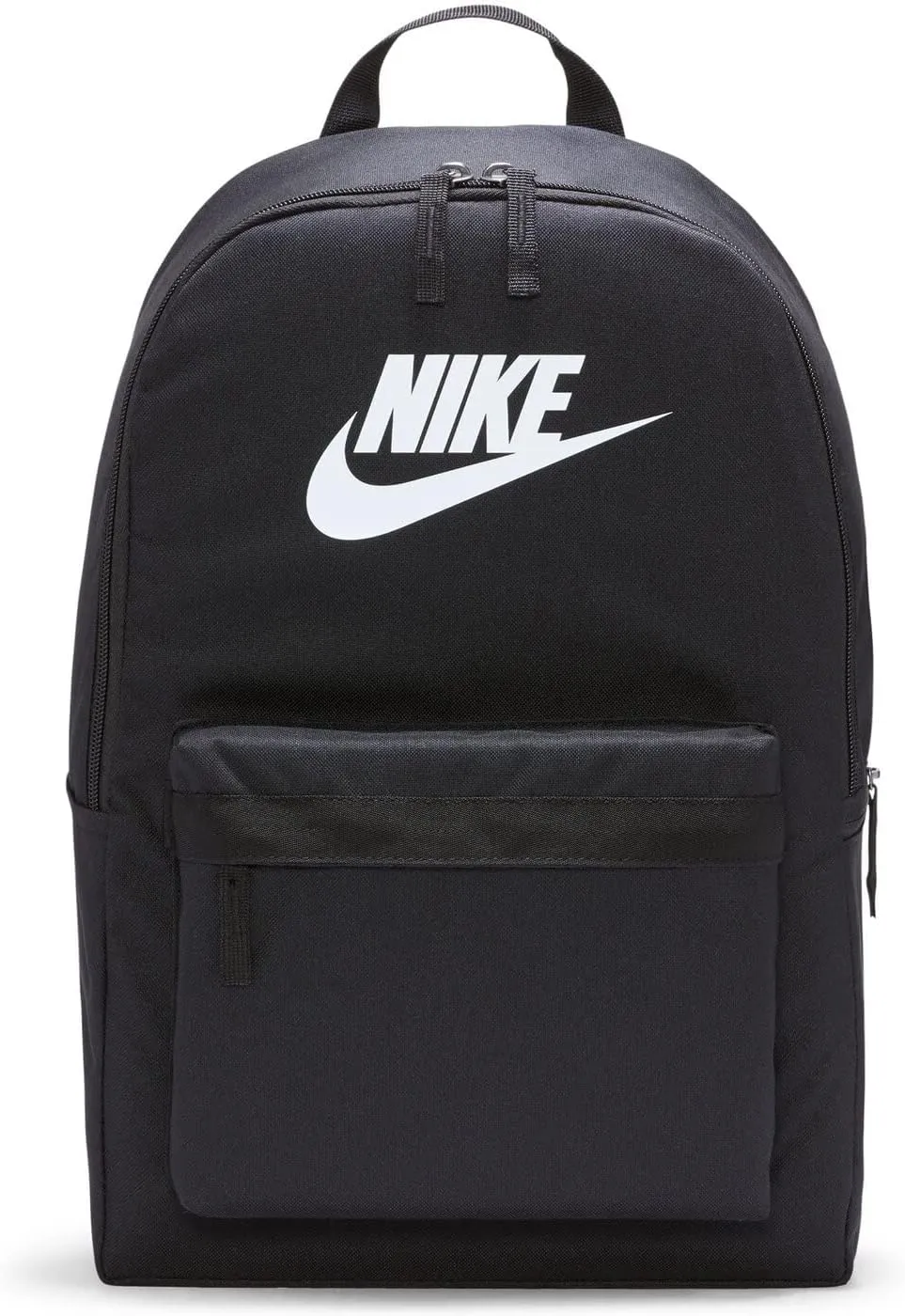 Nike Heritage Backpack, Black/Black/White, Medium