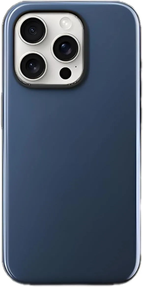 NOMAD Phone 16 Pro Max Sport Case Naval Blue - iPhone 16 Pro Max Case Magsafe Charging Compatible, Phone Case for iPhone 16 Pro Max