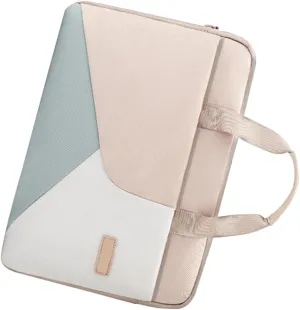 NUOBESTY Carrying Bag Handbag Briefcase for Work and Business Travel Scratch Resistant Storage Pouch Three Colors