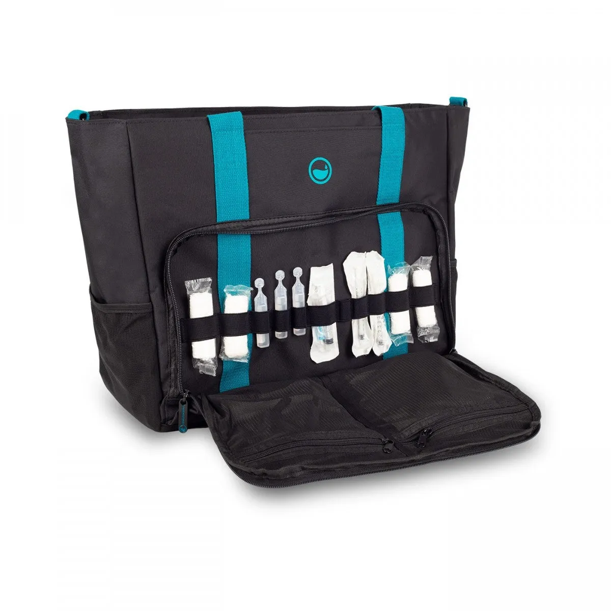 Nurse Tote Bag for Home Care Visits Black
