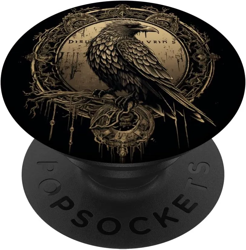 Odin Raven Norse Scandinavian Pride Norsemen Viking PopSockets Adhesive PopGrip