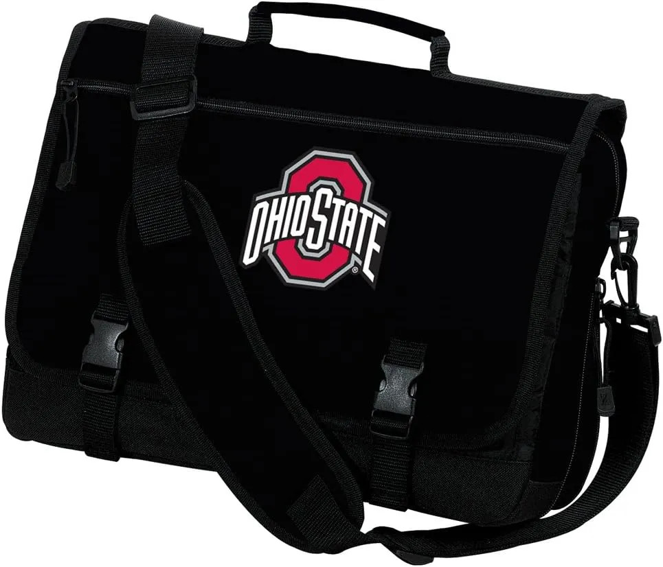 Ohio State Laptop Computer Bag OSU Buckeyes Logo Messenger Bag Briefcase