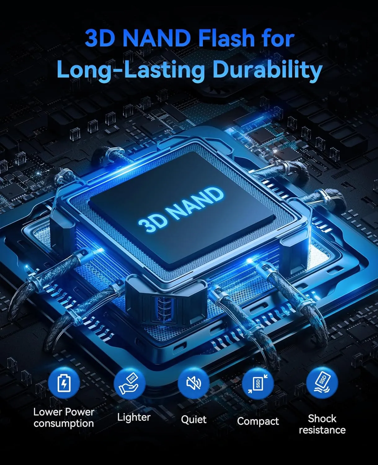 ORICO 256GB SATA SSD 2.5" Internal Solid State Drive, up to 450MB/s, 3D NAND SATA III SSD with Aluminum Shell, for Desktop Laptop PS4 NAS DIY External Drive - S500PRO