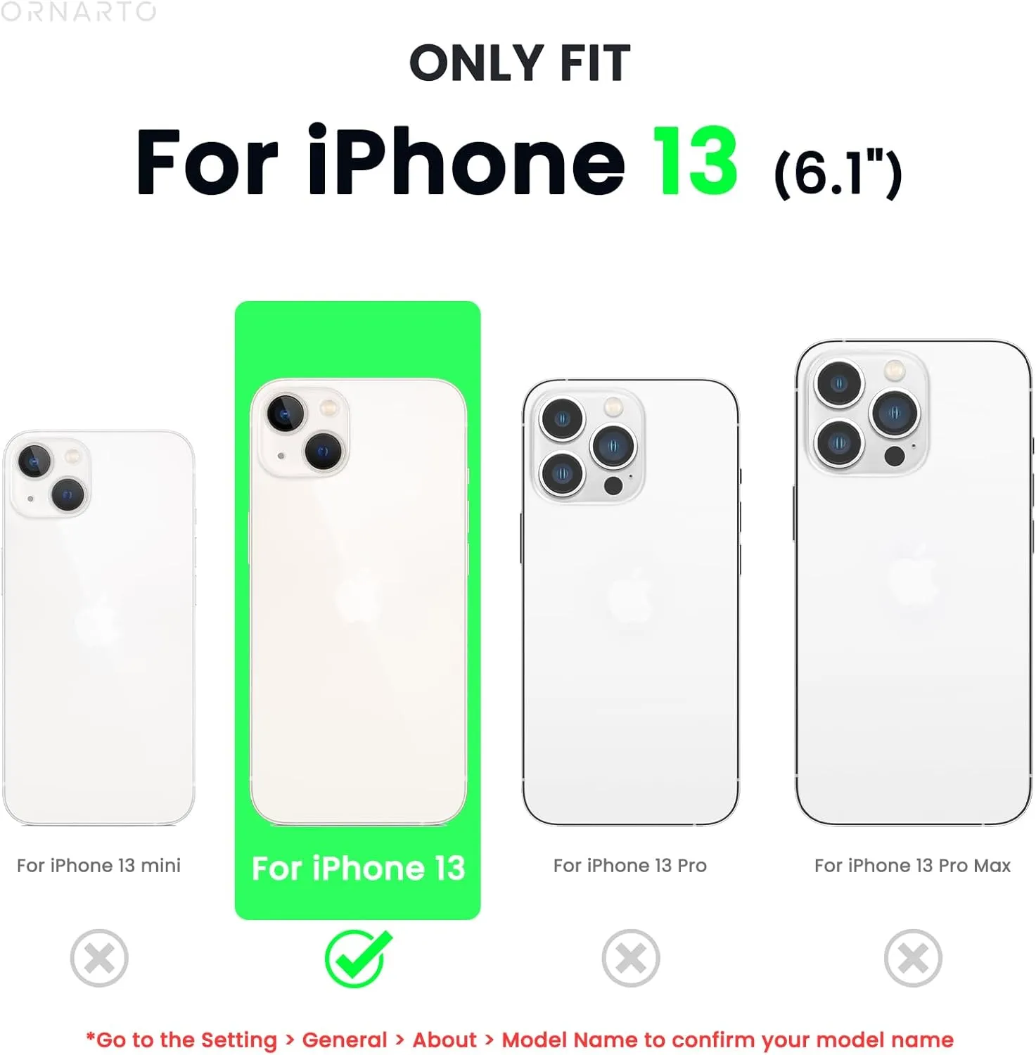 ORNARTO Compatible with iPhone 13 Case 6.1, Slim Liquid Silicone 3 Layers Full Covered Soft Gel Rubber Case Cover 6.1 inch-Cold Gray