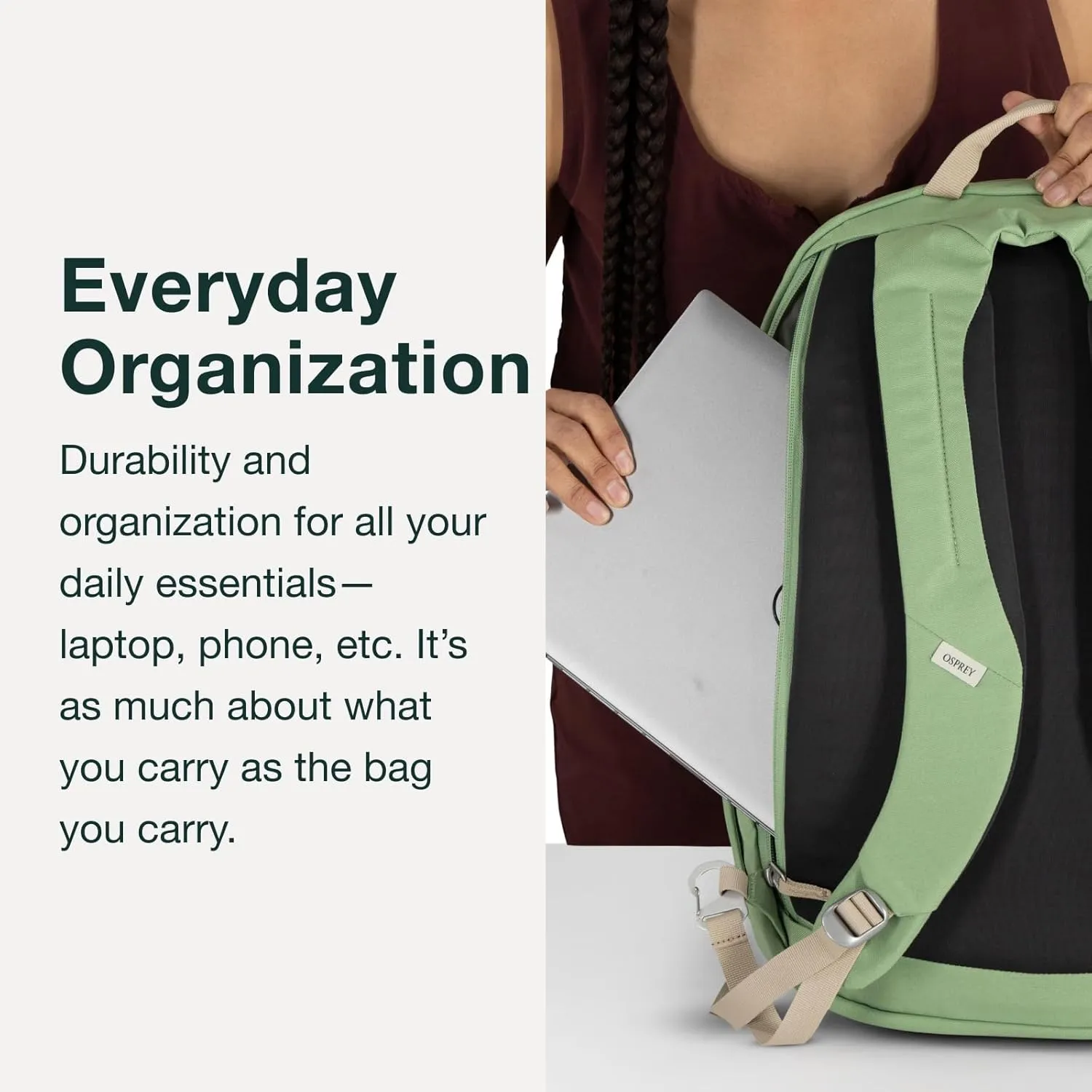 Osprey Arcane XL Day Commuter Backpack, Latte Brown