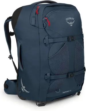 Osprey Farpoint Men's Wheeled Travel Pack 36L, Muted Space Blue