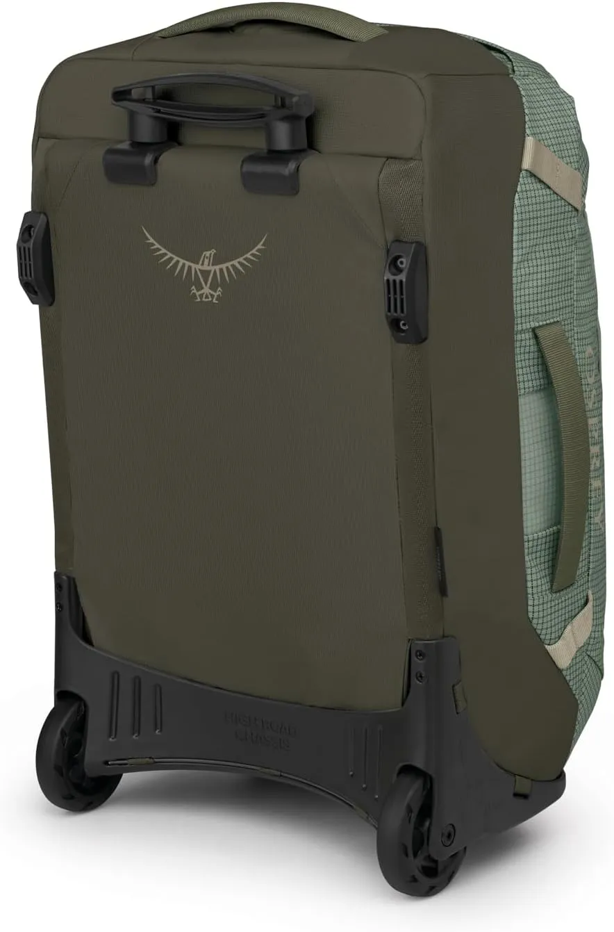 Osprey Transporter 40L Wheeled Travel Duffel Bag, Pine Leaf