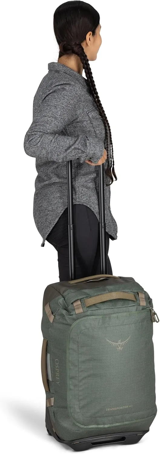 Osprey Transporter 40L Wheeled Travel Duffel Bag, Raven Black